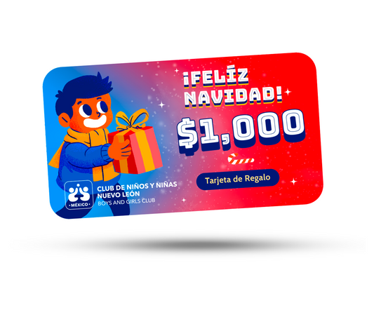 Tarjeta de regalo navideña